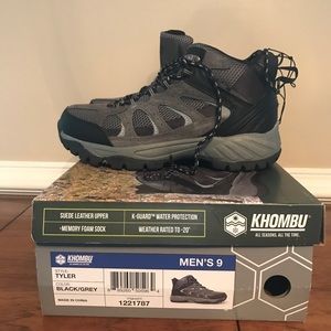 Khombu men’s NWT hiking/trail boots sz 9